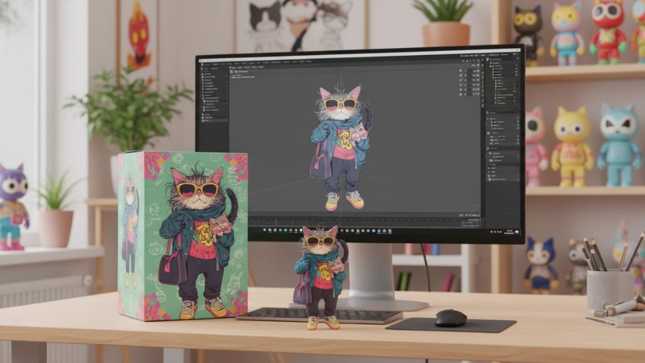 a beautifully crafted anime figurine